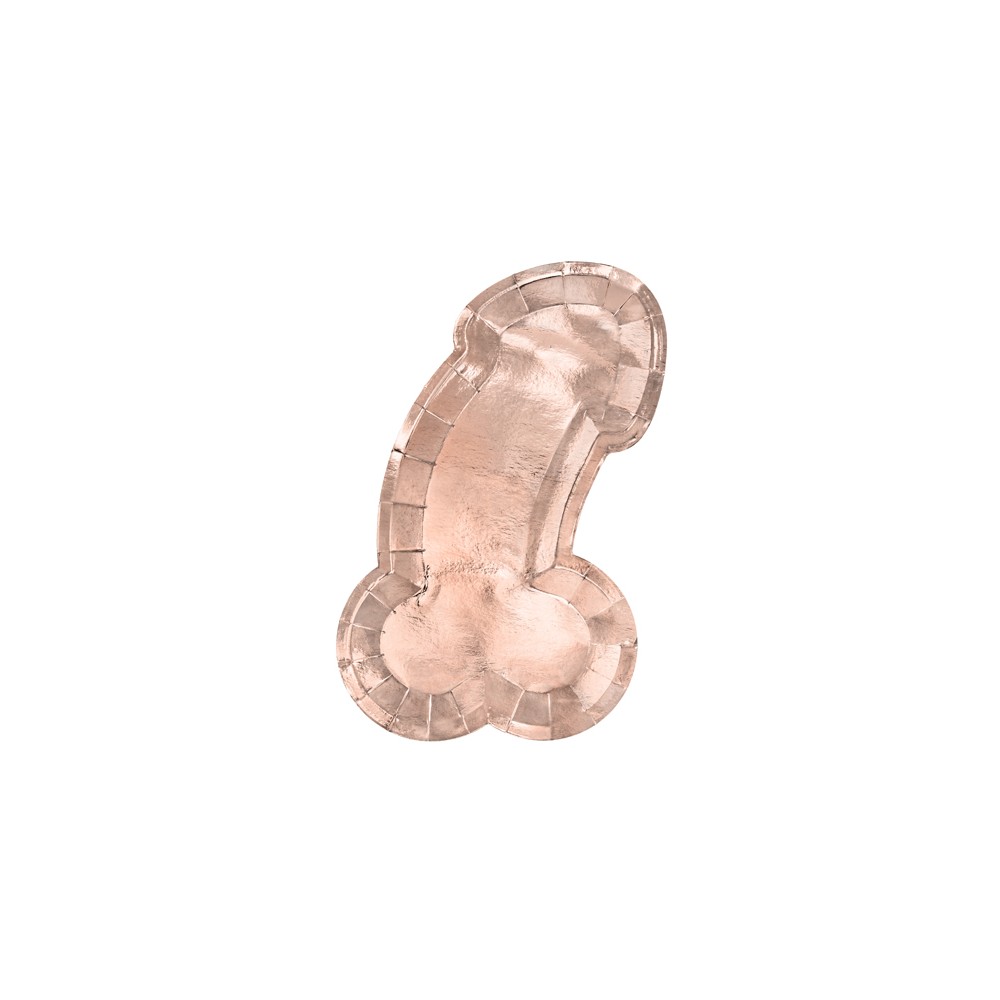 6 Assiettes Same penis forever - or rose
