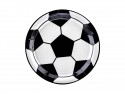 6 Assiettes Football - 18cm