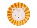 6 Assiettes Lion - 18 cm