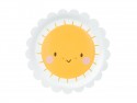 6 Assiettes Soleil - 18 cm