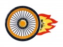 6 Assiettes Roue