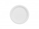 6 Assiettes en papier - blanc - 18 cm