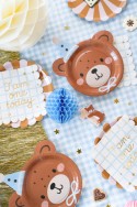 6 Assiettes Tête d'Ours