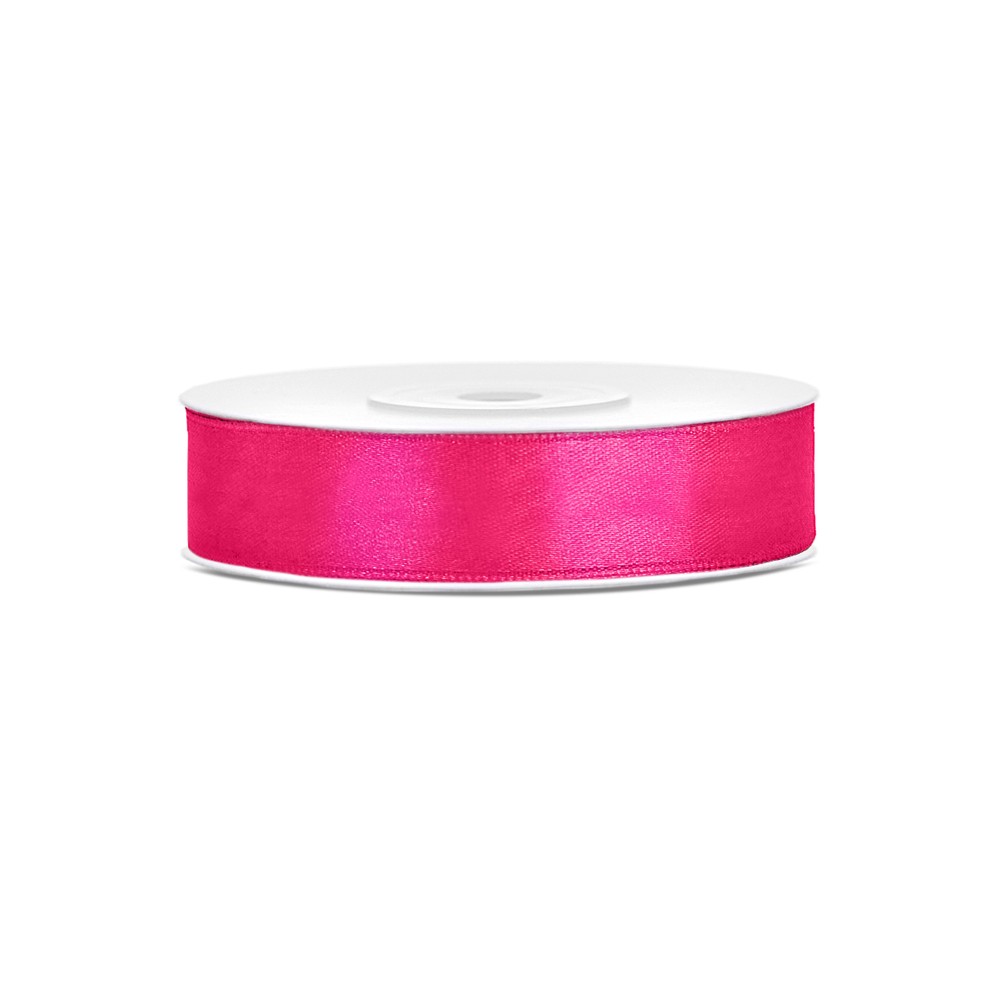 Ruban Rubans tissu - rose - 12mm/25m