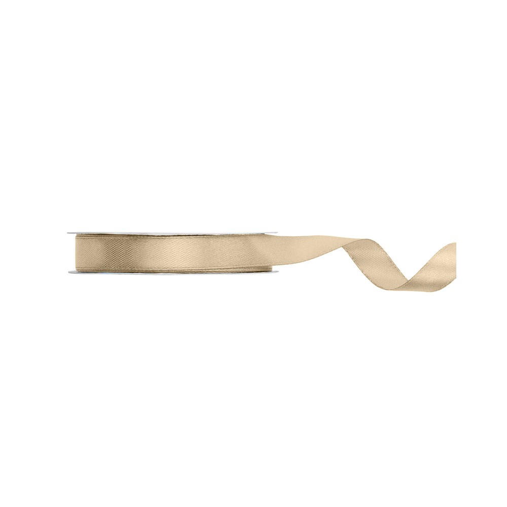 Ruban de Rubans tissu - or froid - 12mm/25m