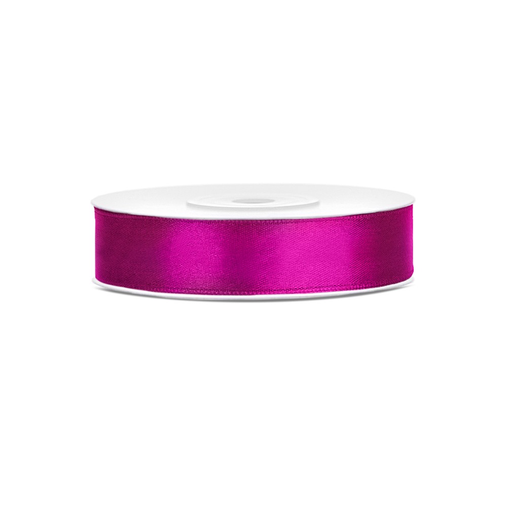 Ruban Rubans tissu - fuchsia - 12mm/25m