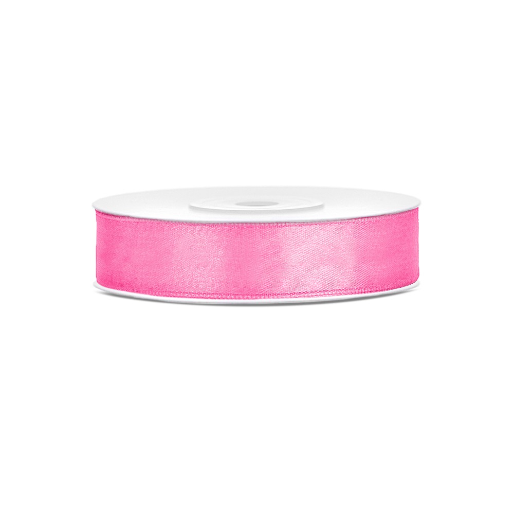 Ruban Rubans tissu - rose - 12mm/25m