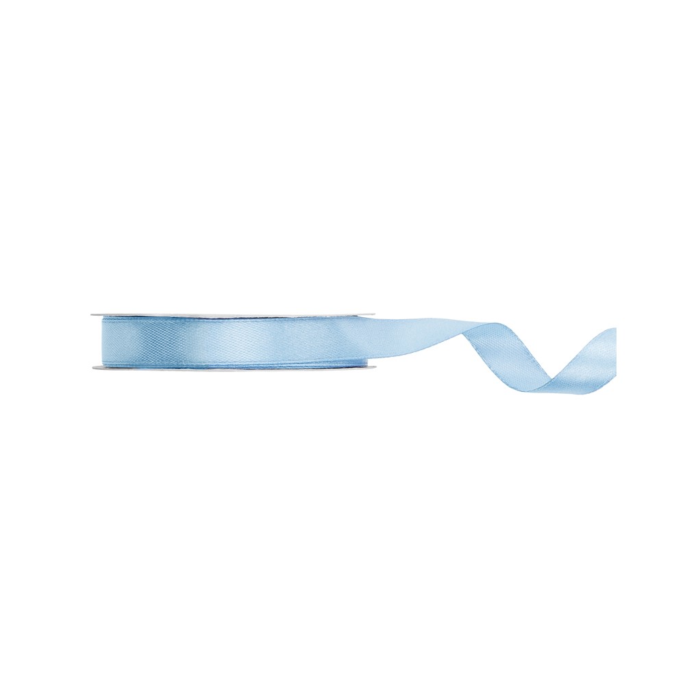 Ruban de Rubans tissu - bleu ciele - 12mm/25m