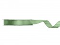 25 m ruban satin sauge - 12 mm