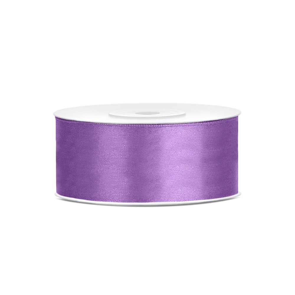 Ruban Rubans tissu - lavande - 25mm/25m
