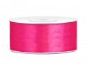 Ruban Rubans tissu - rose profond - 25mm/25m