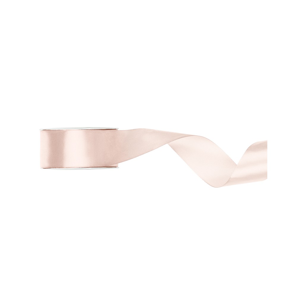Ruban de Rubans tissu - blanc froid - 25mm/25m