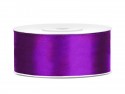 Ruban Rubans tissu - violet - 25mm/25m