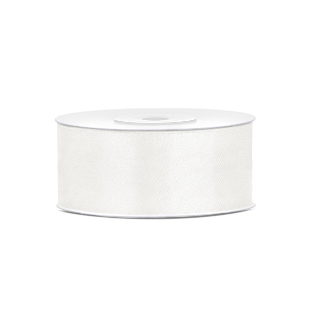 Ruban Rubans tissué - crème clair - 25mm/25m