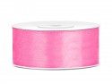 Ruban Rubans tissu - rose - 25mm/25m