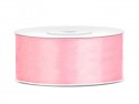Ruban Rubans tissu - rose clair - 25mm/25m