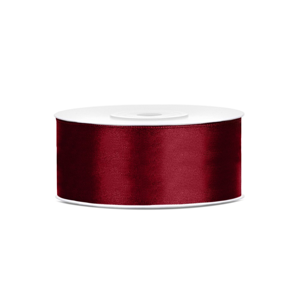 Ruban en tissu - marron - 25mm/25m