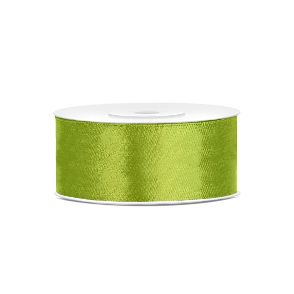 Ruban Rubans tissué - pomme verte - 25mm/25m
