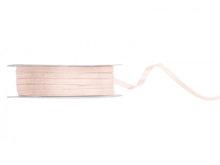 50 m ruban satin nude - 3 mm