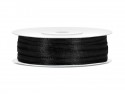 Ruban de Rubans tissu - noir - 3mm/50m