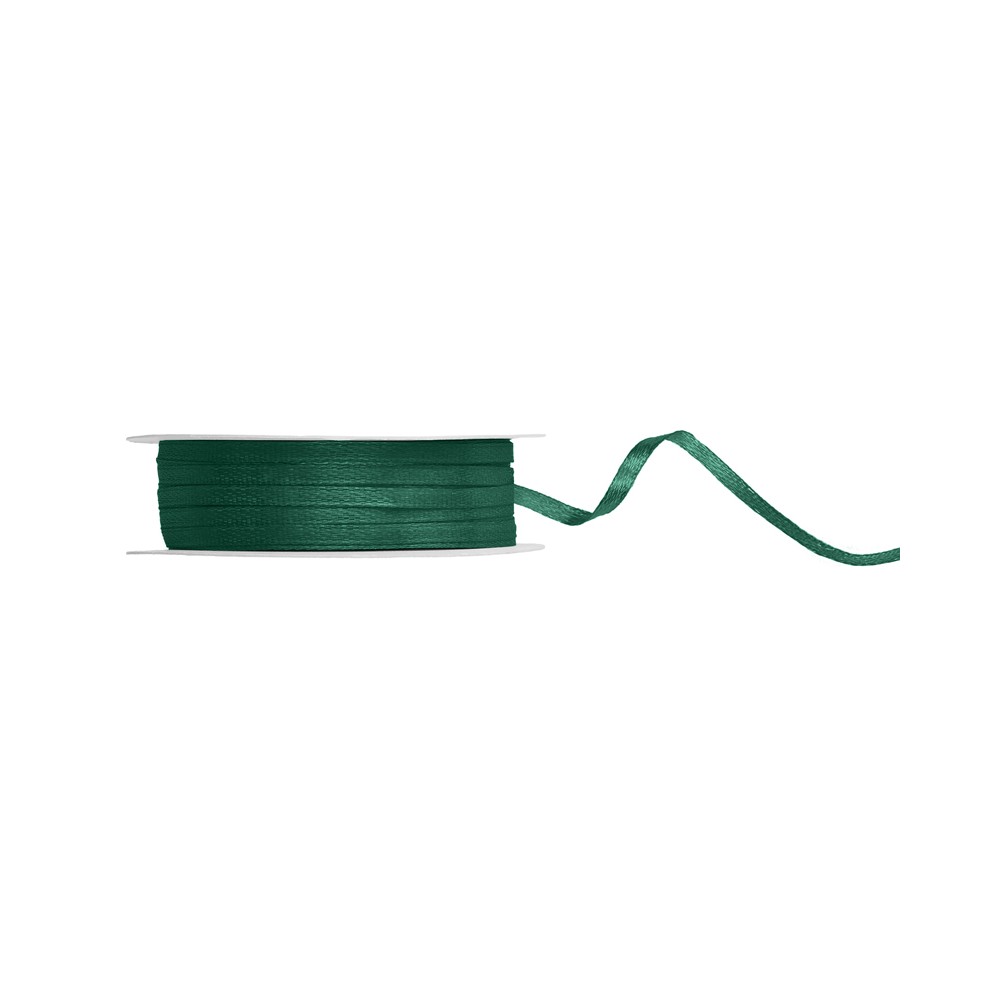 Ruban de Rubans tissu - vert bouteille - 3mm/50m