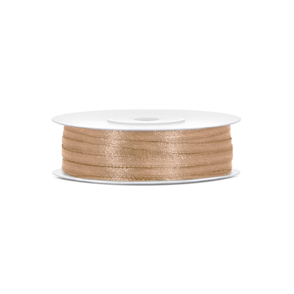 Ruban de Rubans tissu - or - 3mm/50m