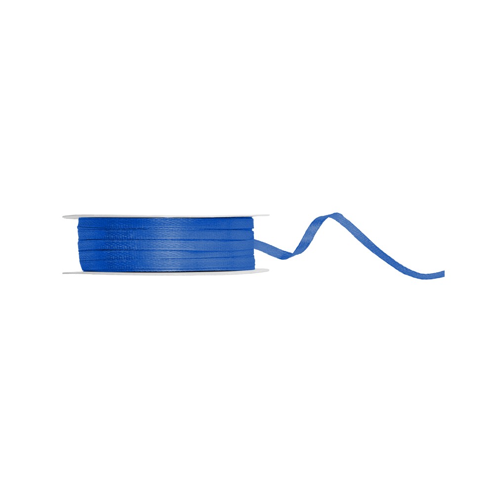 Ruban de Rubans tissu - bleu royal - 3mm/50m