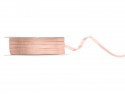 Ruban de Rubans tissu - pêche claire - 3mm/50m