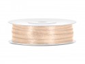 Ruban de Rubans tissu - crème - 3mm/50m