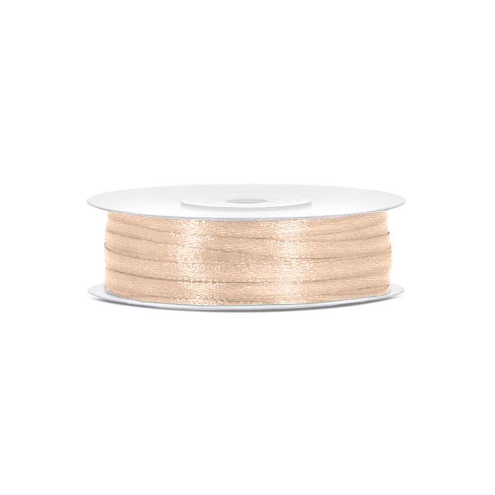 Ruban de Rubans tissu - crème - 3mm/50m
