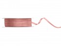 Ruban de Rubans tissu - vieux rose - 3mm/50m