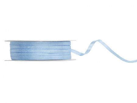 50 m ruban satin bleu ciel...