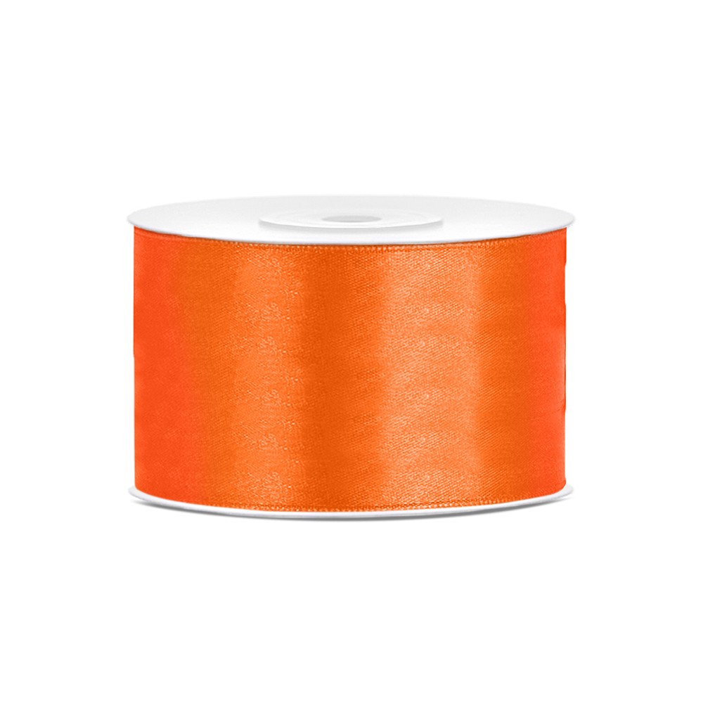 Ruban Rubans tissu - orange - 38mm/25m