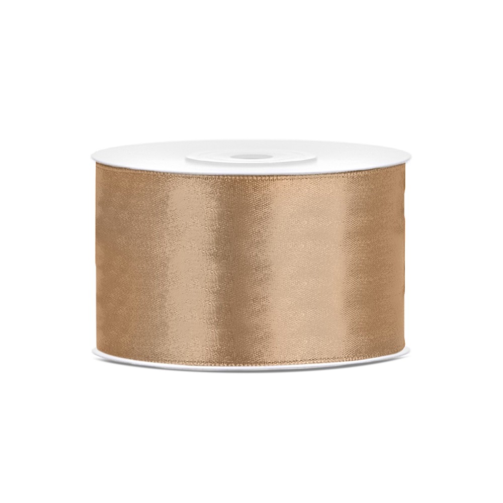 Ruban Rubans tissu - or clair - 38mm/25m