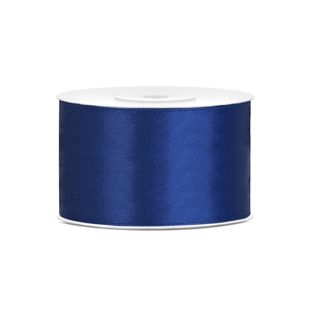 Ruban Rubans tissu - bleu marine - 38mm/25m