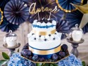 Ruban de Rubans tissu - bleu - 38mm/25m