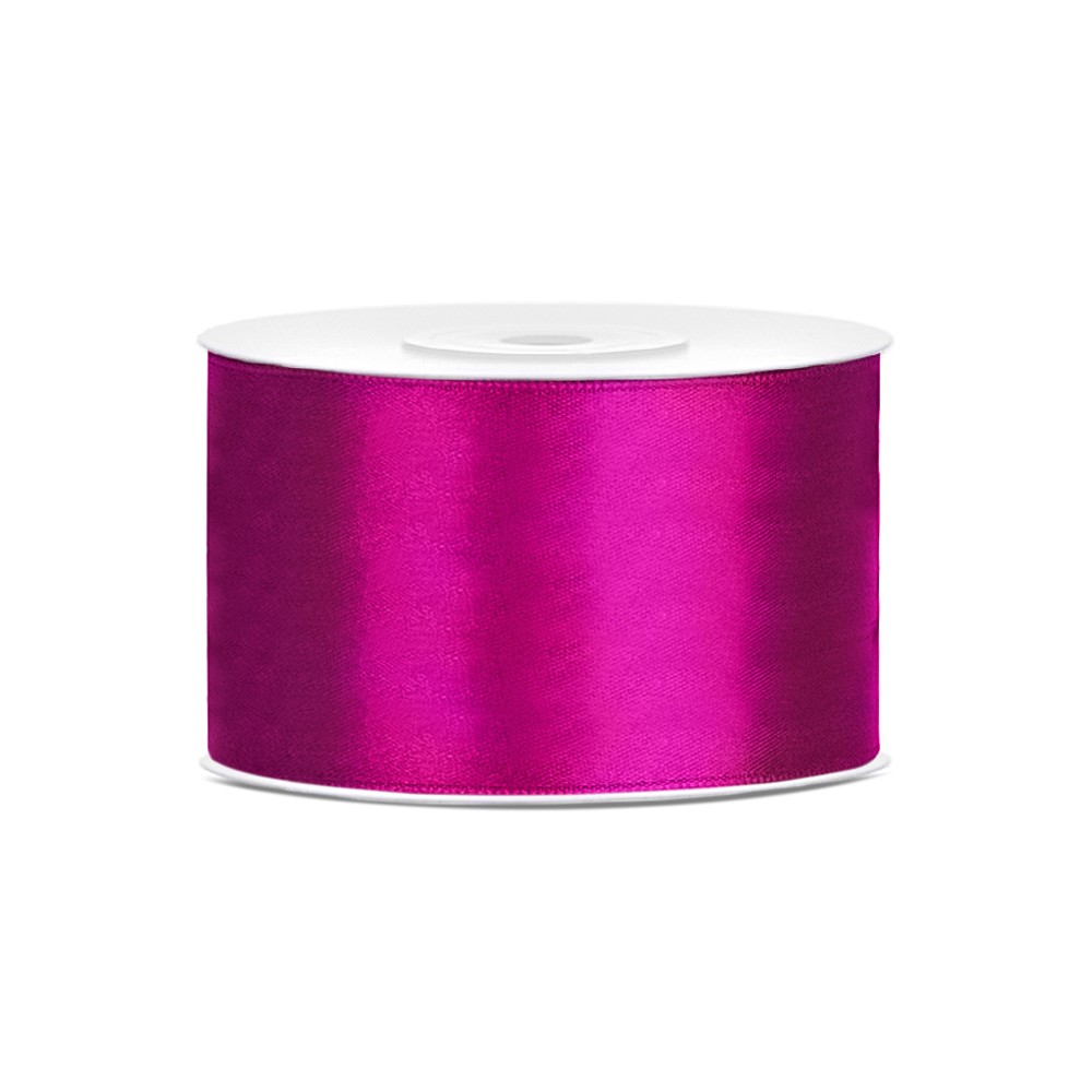 Ruban Rubans tissu - fuchsia - 38mm/25m