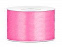 Ruban voile bord Rubans tissu - rose - 38mm/25m