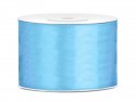 Ruban Rubans tissu - bleu - 50mm/25m