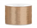 Ruban Rubans tissu - or clair - 50mm/25m