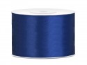 Ruban Rubans tissu - bleu marine - 50mm/25m