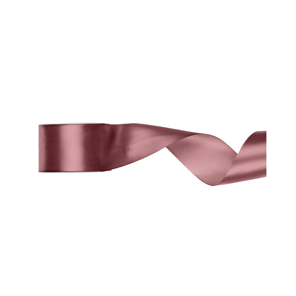 Ruban de Rubans tissu - rose foncé - 50mm/25m