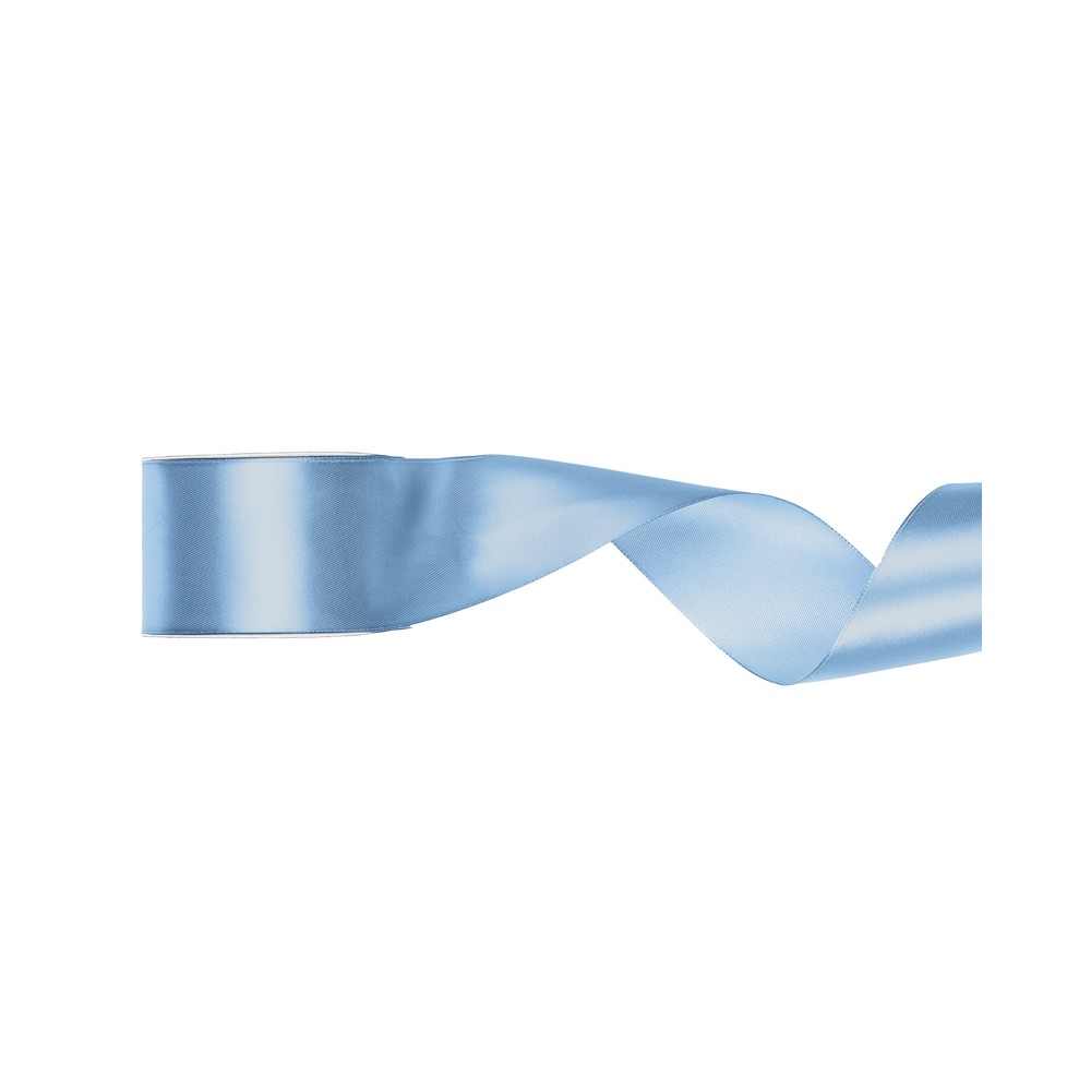 Ruban de Rubans tissu - bleu ciel - 50mm/25m