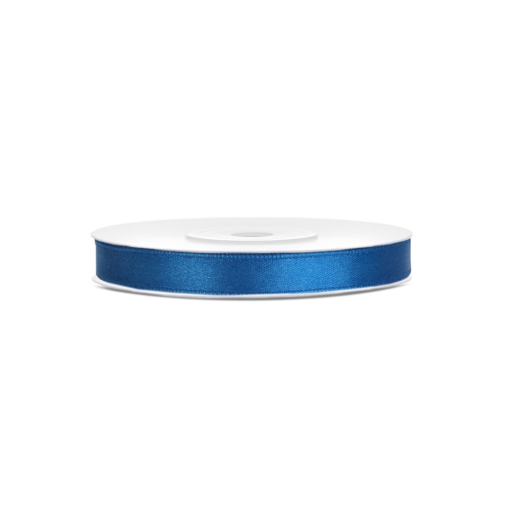 Ruban voile bord Rubans tissu - bleu - 6mm/25m