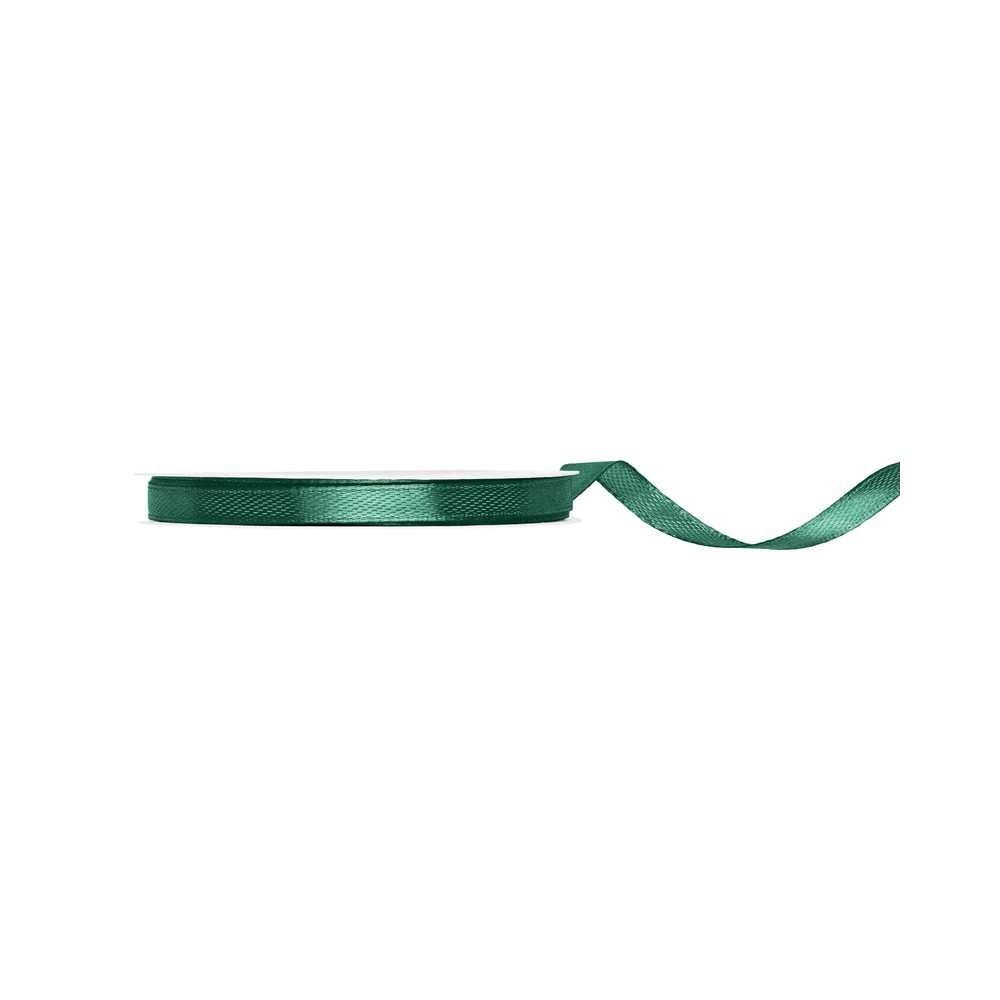 Ruban de Rubans tissu - vert bouteille - 6mm/25m