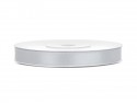 Ruban Rubans tissu - argent - 6mm/25m