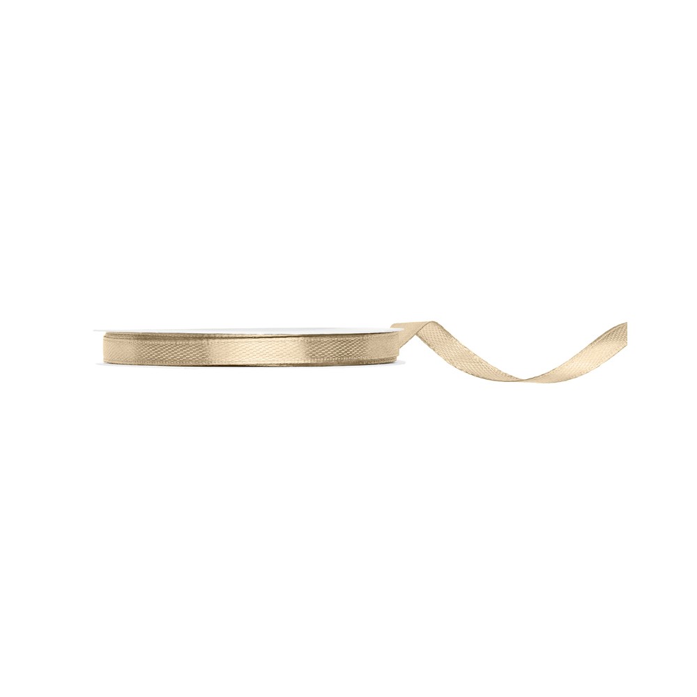 Ruban de Rubans tissu - or froid - 6mm/25m
