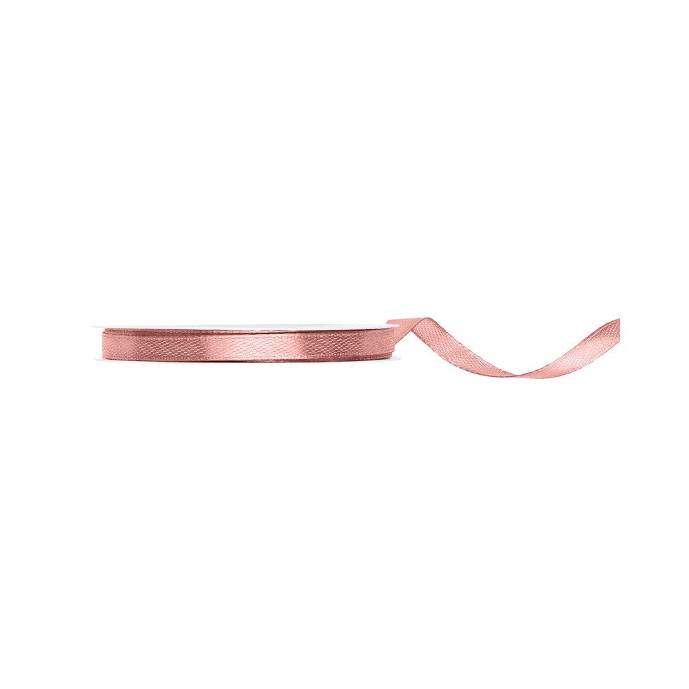 Ruban de Rubans tissu - vieux rose - 6mm/25m