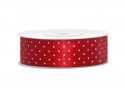 Ruban de Rubans tissu - rouge - 25mm/25m