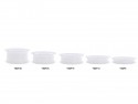 Ruban de mousseline - blanc - 38mm/25m